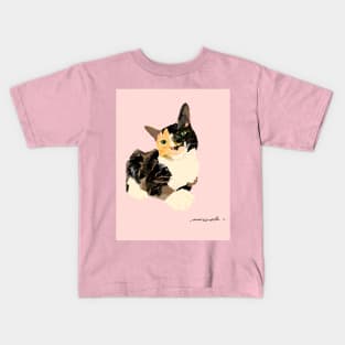 Cat by Micaela Kids T-Shirt